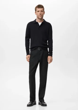Pantalon droit fluide