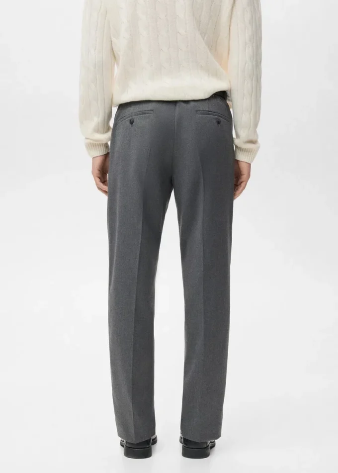 Pantalon droit fluide Pantalon droit fluide