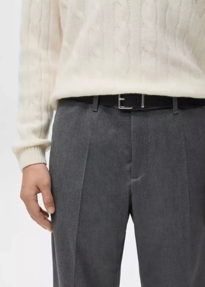 Pantalon droit fluide Pantalon droit fluide