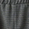 Pantalon droit à motif pied-de-poule Pantalon droit à motif pied-de-poule