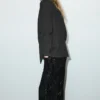 Pantalon droit à paillettes