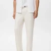 Pantalon droit à pinces Pantalon droit à pinces