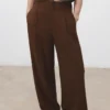 Pantalon droit à pinces Pantalon droit à pinces