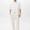 Pantalon droit à pinces Pantalon droit à pinces