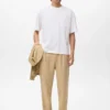 Pantalon droit à pinces Pantalon droit à pinces