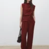 Pantalon droit à pinces Pantalon droit à pinces