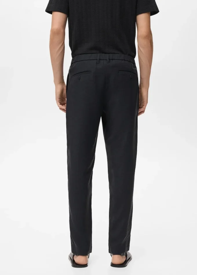 Pantalon droit à pinces Pantalon droit à pinces