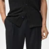 Pantalon droit à pinces Pantalon droit à pinces