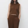 Pantalon droit à pinces Pantalon droit à pinces