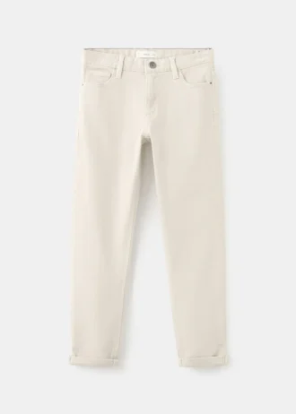 Pantalon droit à revers Pantalon droit à revers