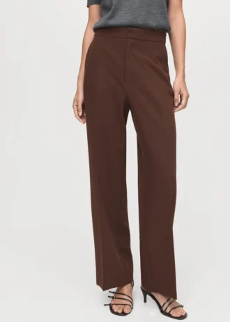 Pantalon droit taille haute Pantalon droit taille haute