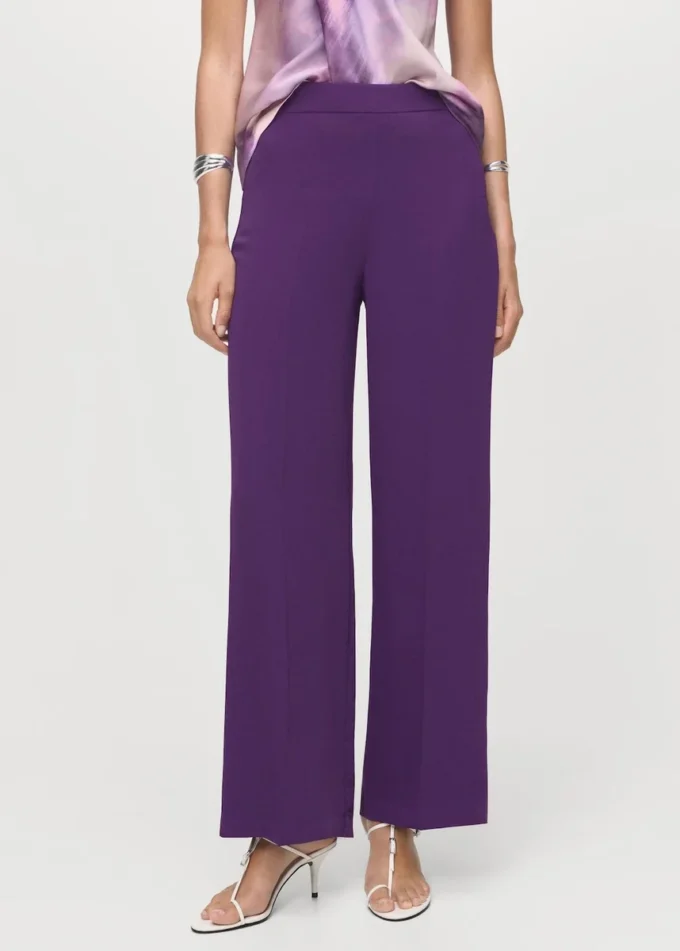 Pantalon droit taille haute Pantalon droit taille haute