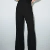 Pantalon droit à taille élastique Pantalon droit à taille élastique