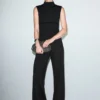 Pantalon droit à taille élastique Pantalon droit à taille élastique