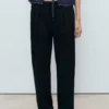 Pantalon en coton à boutons Pantalon en coton à boutons