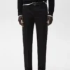 Pantalon en coton à coupe régulière Pantalon en coton à coupe régulière