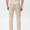 Pantalon en coton à coupe régulière Pantalon en coton à coupe régulière