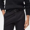 Pantalon en coton à coupe régulière Pantalon en coton à coupe régulière