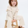 Pantalon en coton tricoté