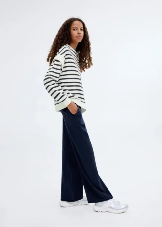 Pantalon en coton tricoté