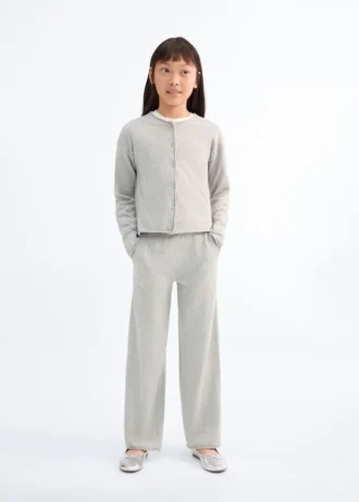 Pantalon en coton tricoté