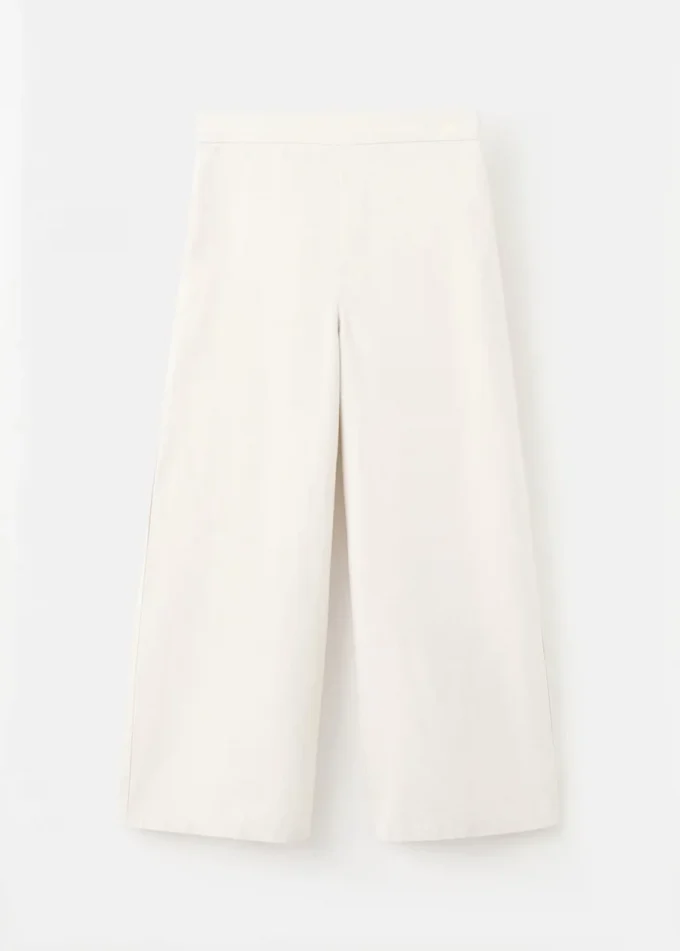 Pantalon en lin mélangé