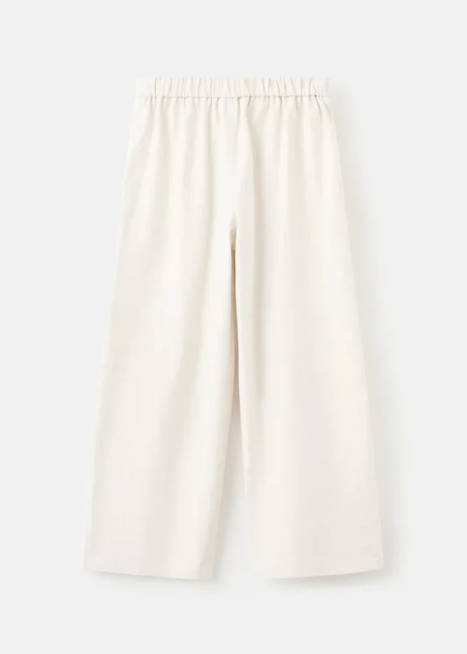 Pantalon en lin mélangé