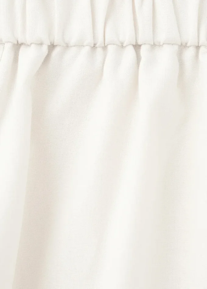 Pantalon en lin mélangé