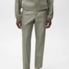 Pantalon en lin plissé Pantalon en lin plissé