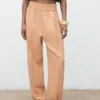 Pantalon en lyocell avec taille élastique Pantalon en lyocell avec taille élastique