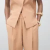 Pantalon en lyocell avec taille élastique Pantalon en lyocell avec taille élastique