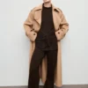 Pantalon en maille avec détails cousus Pantalon en maille avec détails cousus