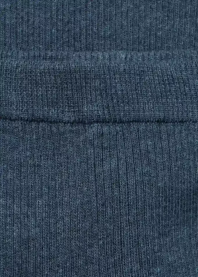 Pantalon en maille côtelée