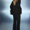 Pantalon en maille fine avec taille élastique Pantalon en maille fine avec taille élastique