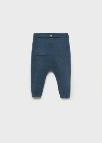 Pantalon en maille à poches Pantalon en maille à poches