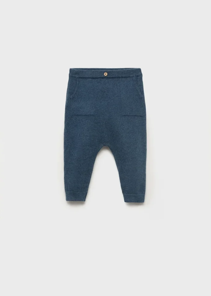 Pantalon en maille à poches Pantalon en maille à poches