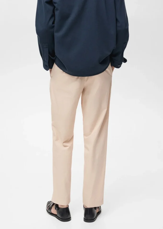 Pantalon en popeline de coton Pantalon en popeline de coton