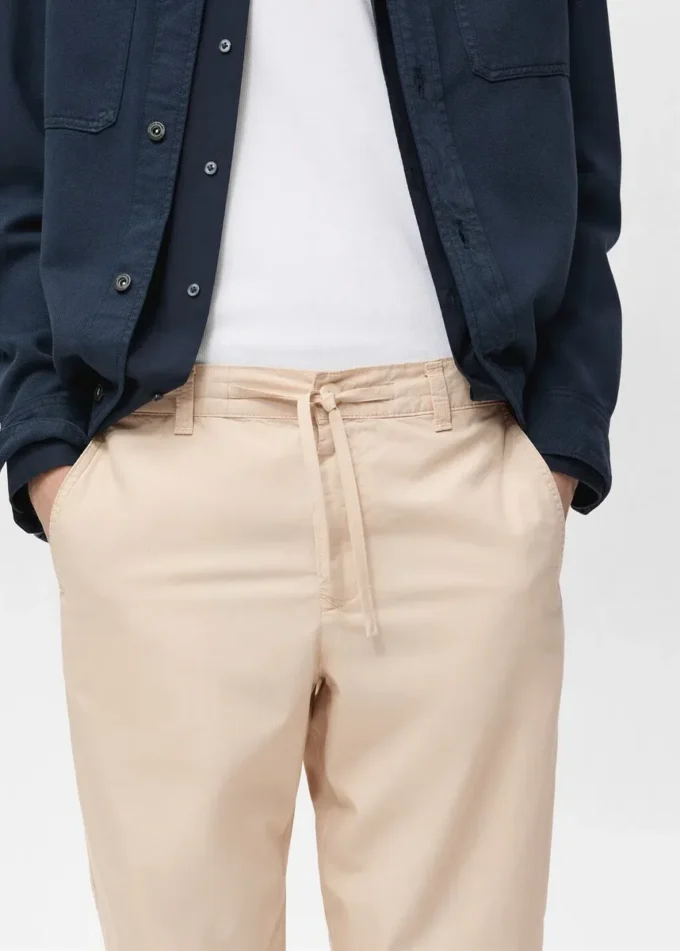 Pantalon en popeline de coton Pantalon en popeline de coton