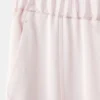Pantalon en satin avec ouvertures latérales Pantalon en satin avec ouvertures latérales