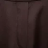 Pantalon en satin avec rayures contrastées Pantalon en satin avec rayures contrastées