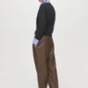 Pantalon en simili cuir avec taille élastique Pantalon en simili cuir avec taille élastique