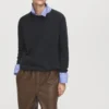 Pantalon en simili cuir avec taille élastique Pantalon en simili cuir avec taille élastique