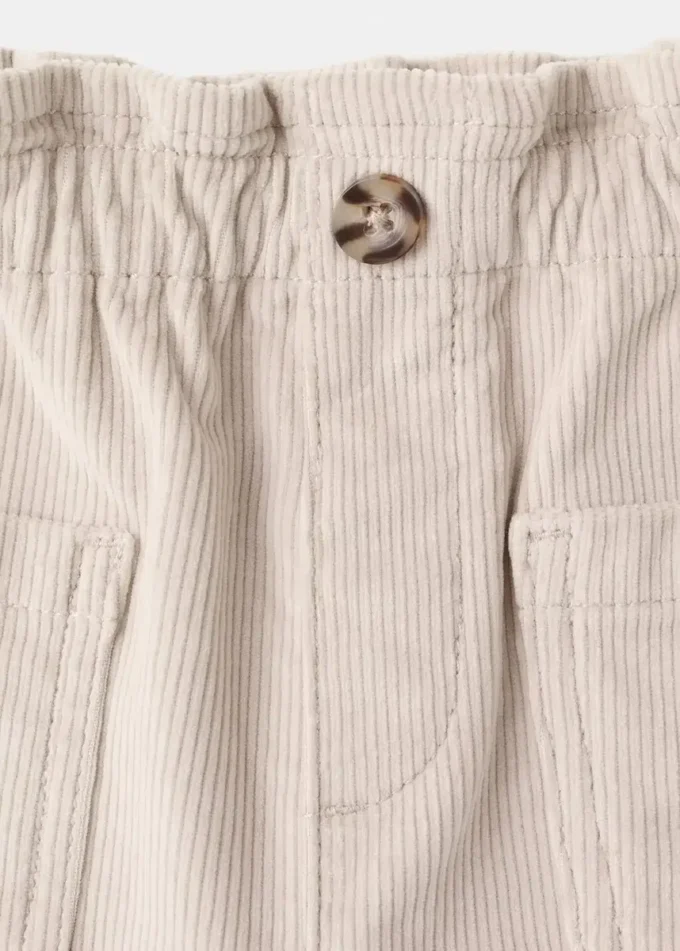 Pantalon en velours côtelé