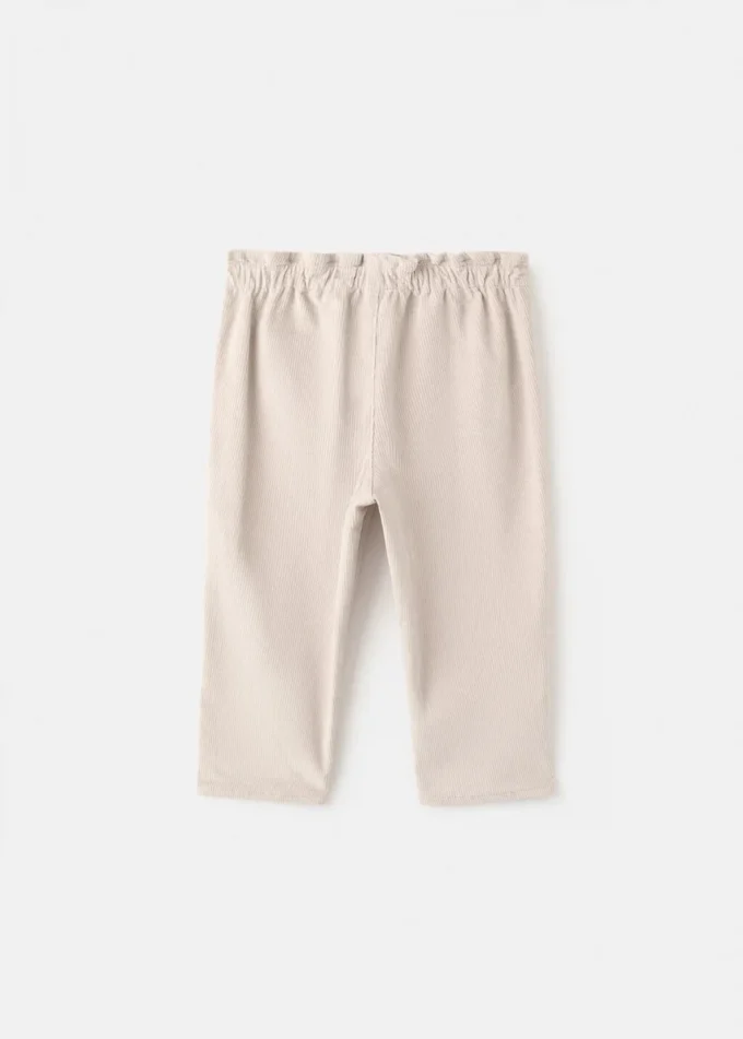 Pantalon en velours côtelé
