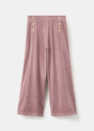 Pantalon en velours côtelé de coton
