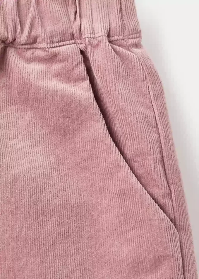 Pantalon en velours côtelé de coton