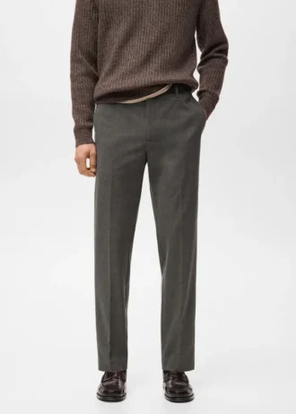 Pantalon fluide coupe classique