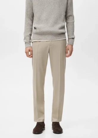 Pantalon fluide coupe classique