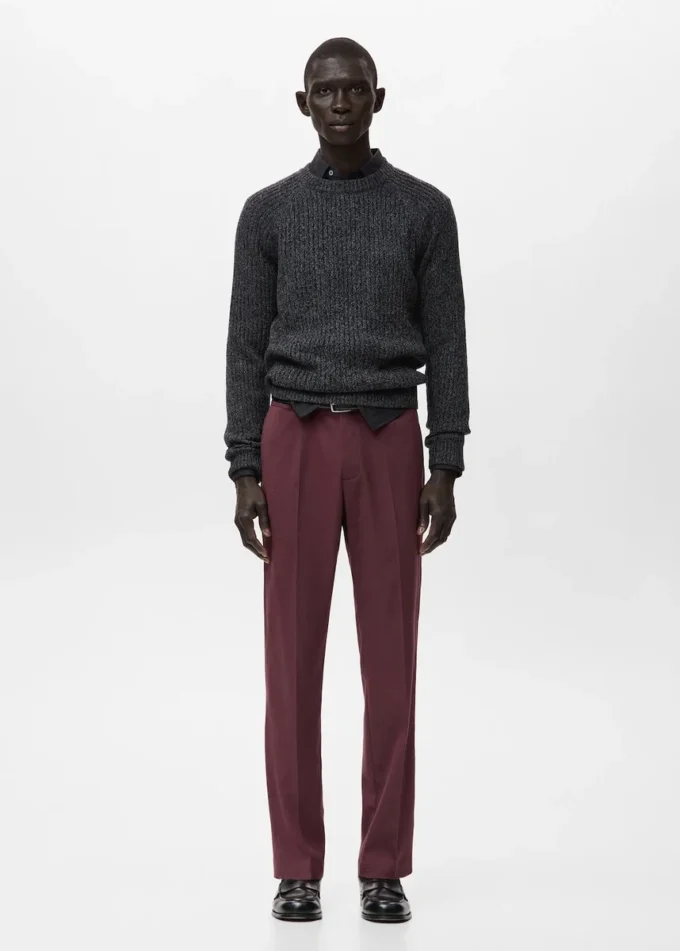 Pantalon fluide coupe classique Pantalon fluide coupe classique