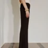 Pantalon fluide à fentes latérales Pantalon fluide à fentes latérales